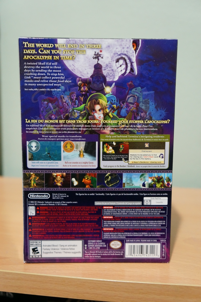 Illustration for article titled Majora's Mask LE (NA) Unboxing